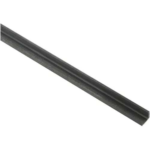 4060BC 3/4" x 36" Solid Angle 1/8" Thick Plain Steel Finish