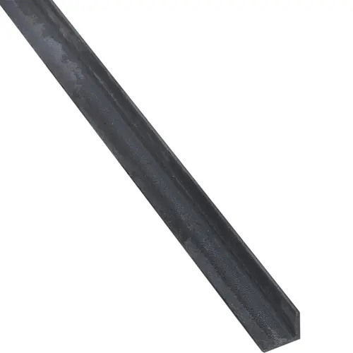 4060BC 1" x 36" Solid Angle 1/8" Thick Plain Steel Finish