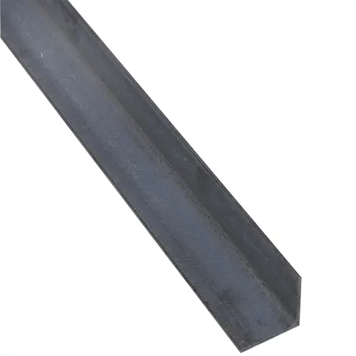 4060BC 2" x 36" Solid Angle 1/8" Thick Plain Steel Finish