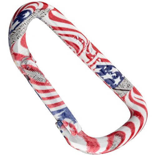 TP3113B Interlocking Spring Snap U.S. Flag Colored Finish