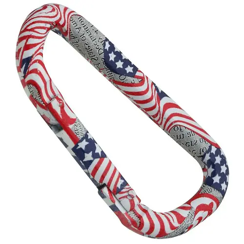 TP3113B Interlocking Spring Snap U.S. Flag Colored Finish