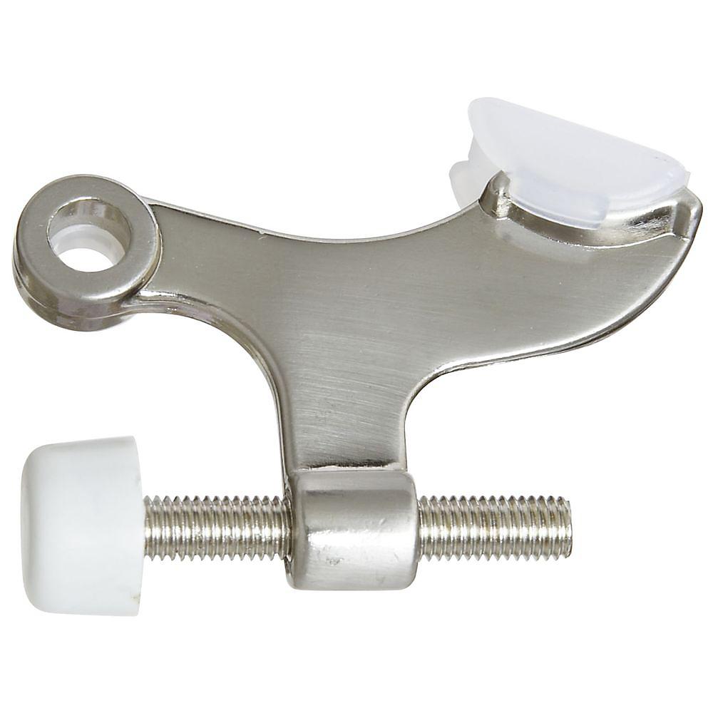 National Hardware N325811 Hinge Pin Door Stop Satin Nickel Finish