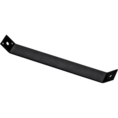 Strap Brace 13.3" H X 1.5" W X 0.125" D Black Carbon Steel Inside Black - pack of 5