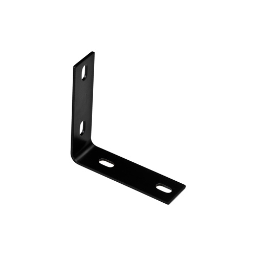 1151BC 5.13" x 1-1/2" x 1/8" Corner Brace - Black