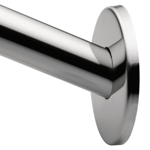 Low Profile 5' Curved Shower Rod Bright Chrome Finish