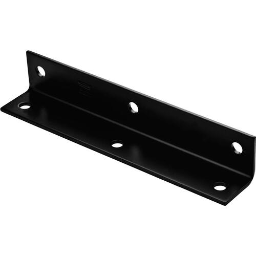 1213BC 9" x 1.6" x 1/8" Wide Corner Brace - Black