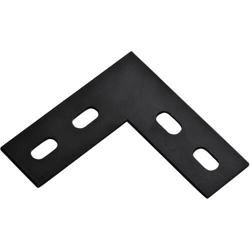 1175BC Series Corner Brace, 4-1/2 in L, 1-1/2 in W, 4-1/2 in H, Steel, Powder-Coated - pack of 5