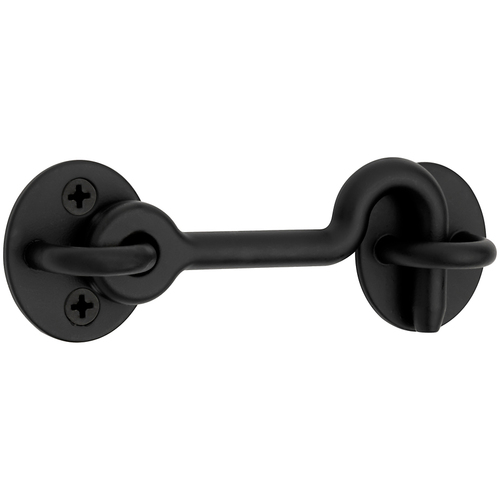 V1020 4" Privacy Hook - Matte Black