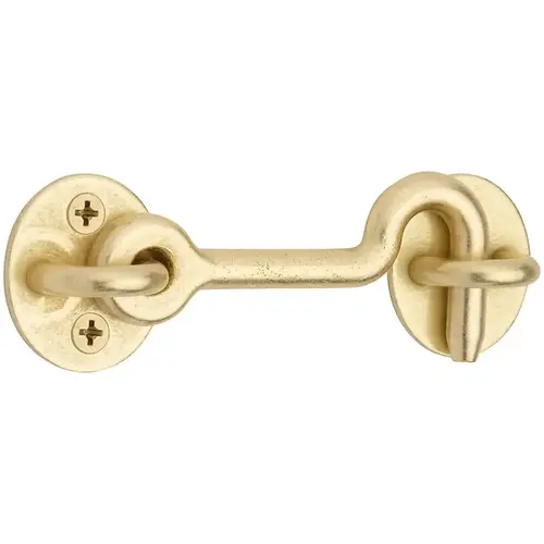 V1020 Matte Brushed Gold Door Privacy Hook