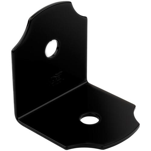 1218BC 3" x 3-1/4" x 3" Hartley Heavy Angle - Black