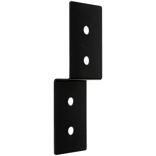 Indio Collection Decorative Joist Tie, Black, 1-1/2 x 3 x 10 In.