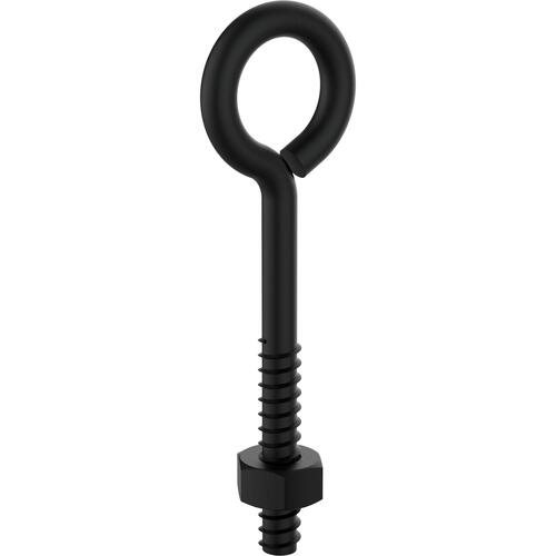 Eye Bolt 1/2" D X 8" L Storm Shine Steel 300 lb Storm Shine Black