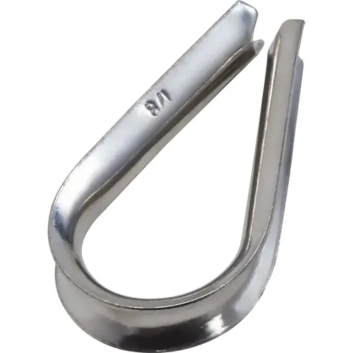 4232BC 1/8" Rope Thimble - Stainless Steel