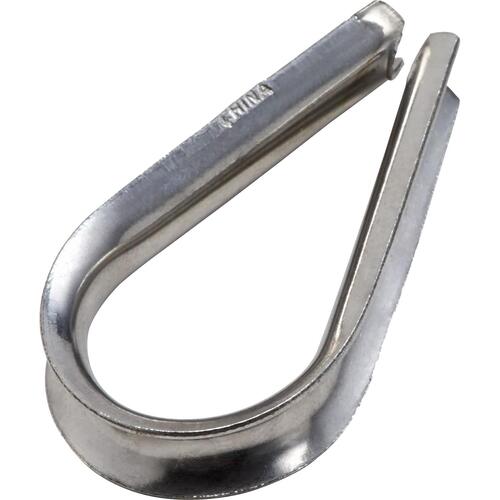 4232BC 3/16" Rope Thimble - Stainless Steel