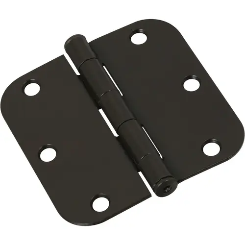 V512R5/8 3-1/2" 5/8R Hinge - pack of 3 - Oil-Rubbed Bronze