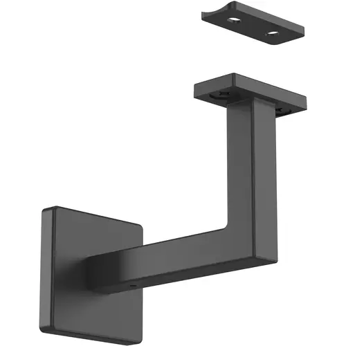 National Hardware N830-524 Bracket Reed Black Steel Handrail 3-5/16" L 150 lb Matte