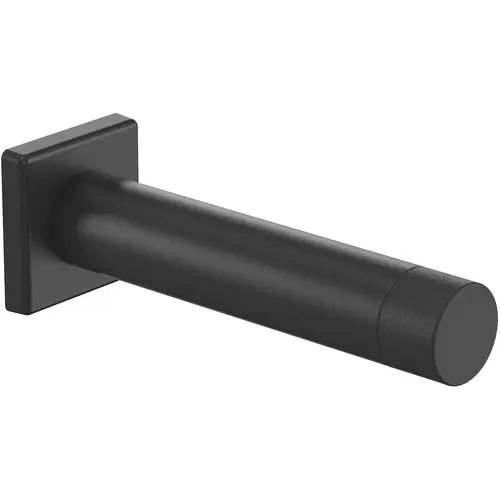 National Hardware N830-526 Door Stop Reed 1" W X 3" L Aluminum Matte Black Mounts to wall Carded in. Matte