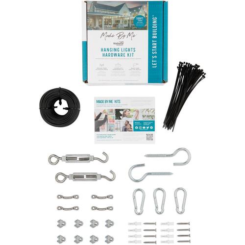 Hanging Light Hardware Kit 100 feet Assorted