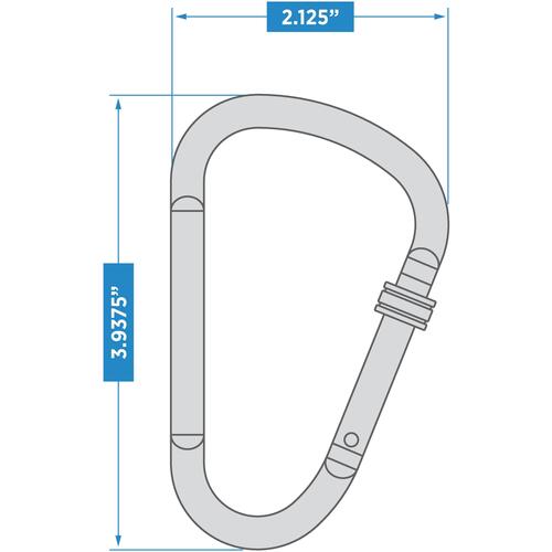 915 Outdoor Locking Snap - pack of 2 - Black