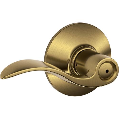 F40ACC609 16-080 10-027 Accent Privacy - Antique Brass