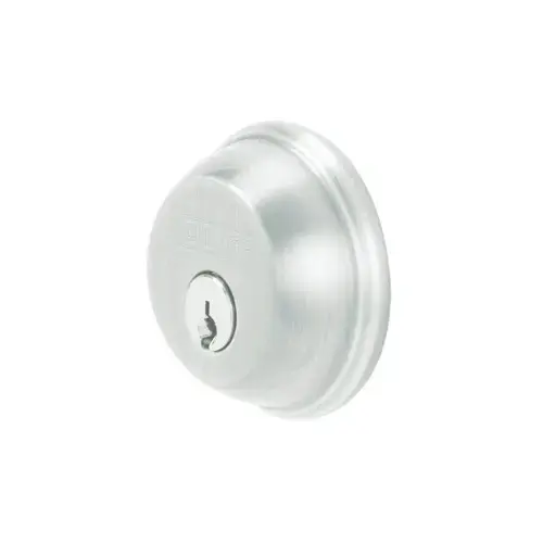 B60N626 12-287 10-116 K4 1-Cyl Deadbolt - Satin Chrome