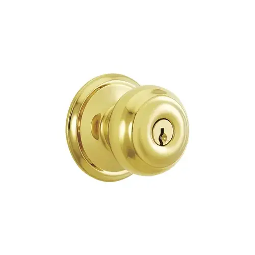 F51AGEO605 16-211 10-063 K4 Georgian Entry - Polished Brass