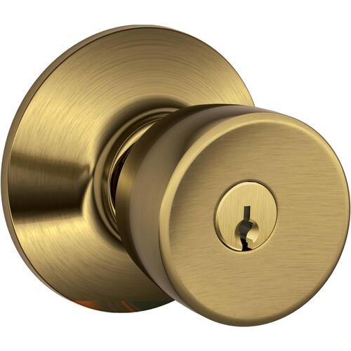 F51ABEL609 16-211 10-063 K4 Bell Entry - Antique Brass