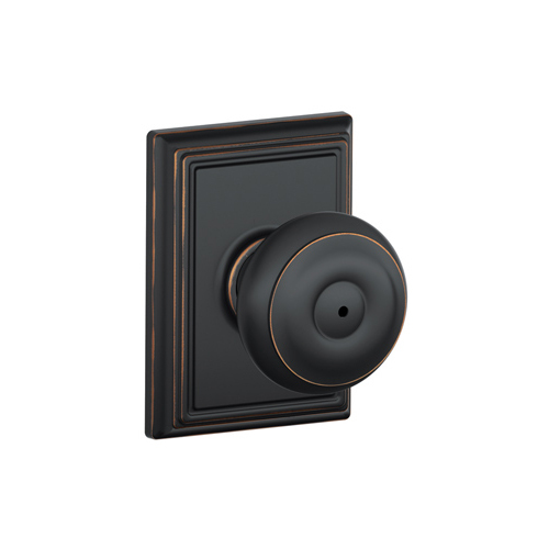 F40GEO716ADD 16-080 10-027 Georgian / Addison Privacy - Aged Bronze