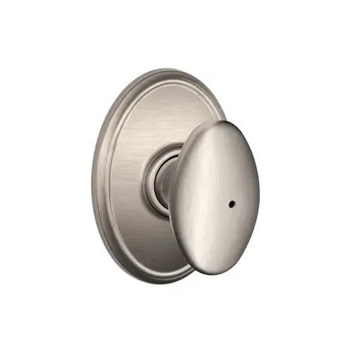 F40SIE619WKF 16-080 10-027 Siena / Wakefield Privacy - Satin Nickel