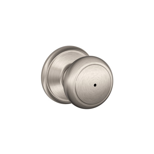 F40AND619 16-080 10-027 Andover Privacy - Satin Nickel