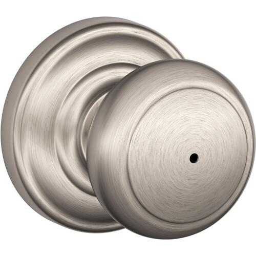 F40AND619AND 16-080 10-027 Andover / Andover Privacy - Satin Nickel