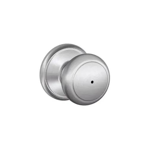 F40AND626 16-080 10-027 Andover Privacy - Satin Chrome