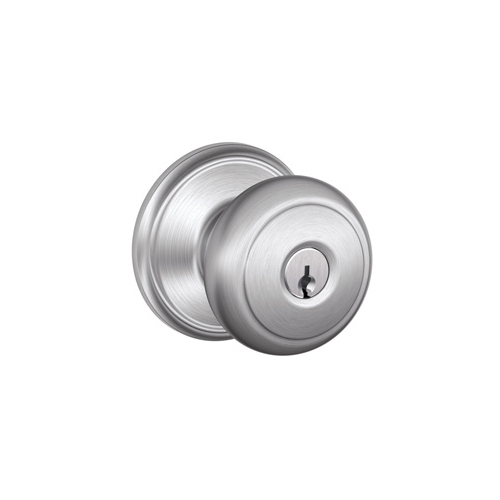 F51AAND626 16-211 10-063 K4 Andover Entry - Satin Chrome