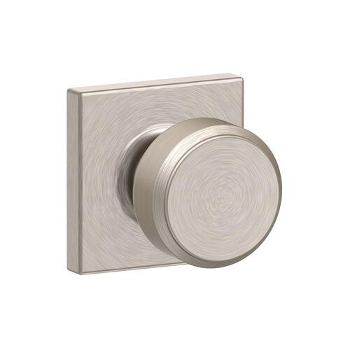 F10BWE619COL 16-080 10-027 Bowery / Collins Passage - Satin Nickel