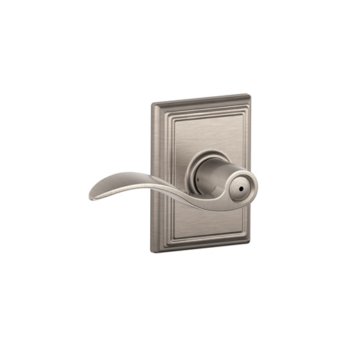 F40ACC619ADD 16-080 10-027 Accent / Addison Privacy - Satin Nickel