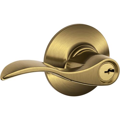 F51AACC609 16-211 10-063 K4 Accent Entry - Antique Brass