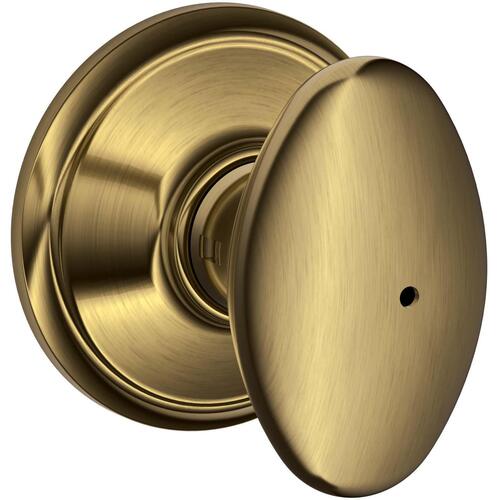 F40SIE609 16-080 10-027 Siena Privacy - Antique Brass