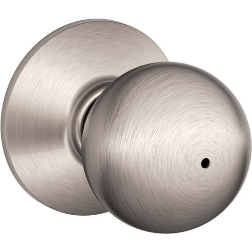 F40ORB619 16-080 10-027 Orbit Privacy - Satin Nickel