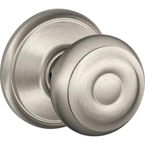 F10GEO619 16-080 10-027 Georgian Passage - Satin Nickel