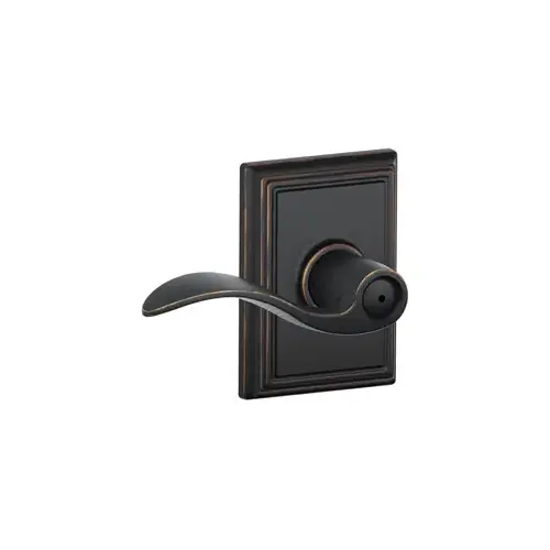 F40ACC716ADD 16-080 10-027 Accent / Addison Privacy - Aged Bronze