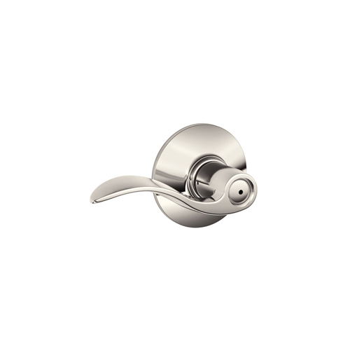 F40ACC618 16-080 10-027 Accent Privacy - Polished Nickel