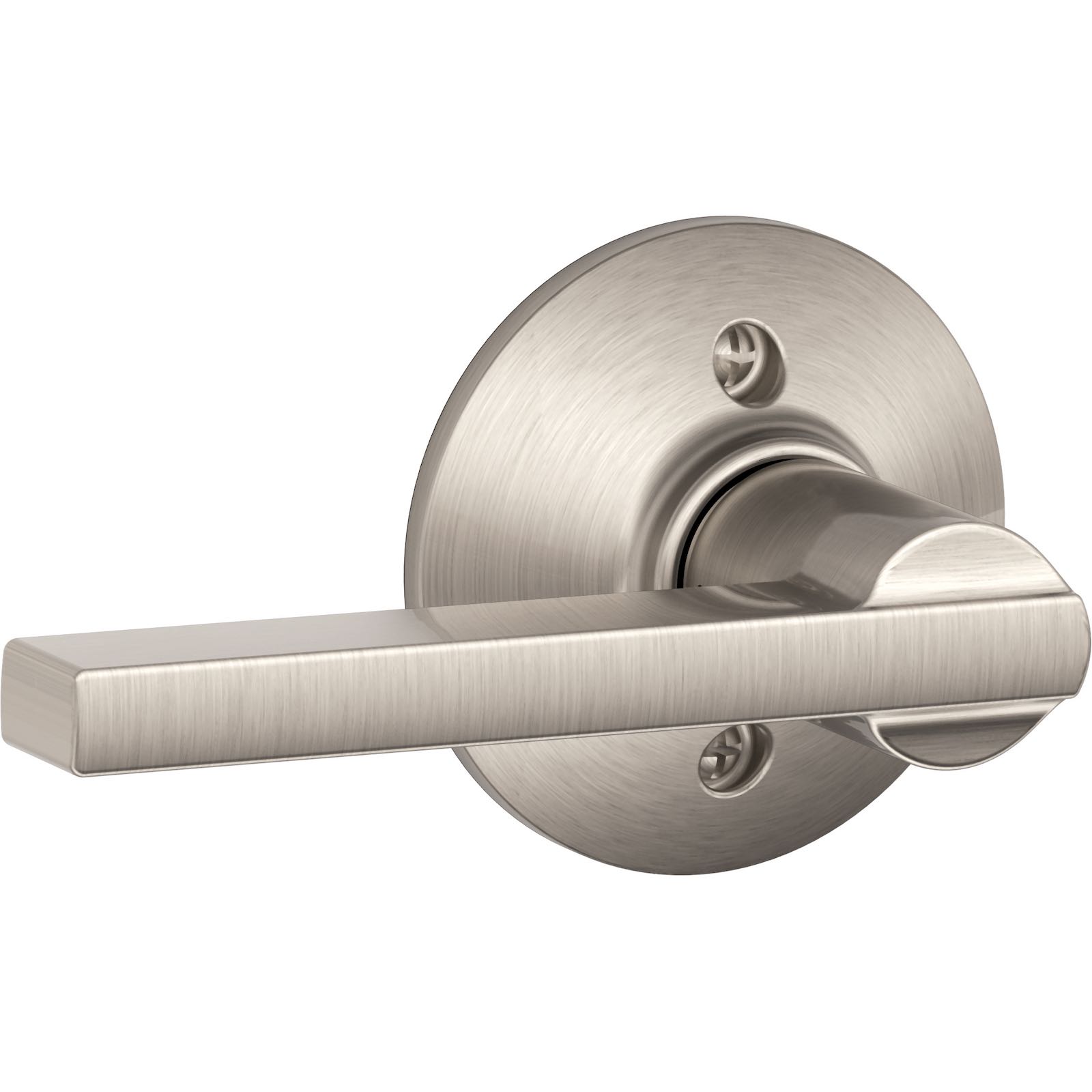 Schlage Residential F170 LAT 619 F170LAT619 Latitude Dummy - Satin Nickel