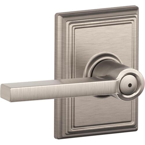 F40LAT619ADD 16-080 10-027 Latitude / Addison Privacy - Satin Nickel