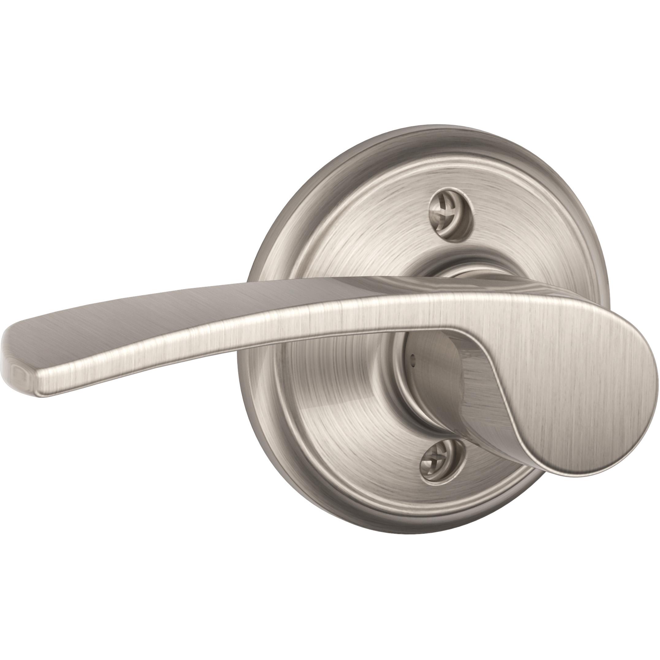 Schlage Residential F170 MER 619 LH F170MER619LH Merano Dummy - Satin Nickel