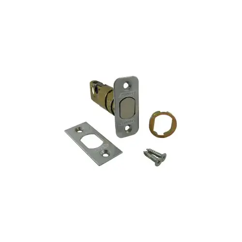 12-287 626 F Series Triple Option Latch for 1-Cyl Deadbolt - Satin Chrome