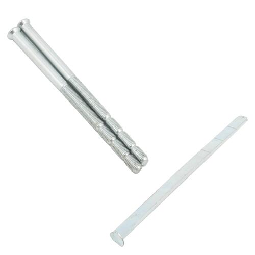 61-073 652 (618/625/626 finishes) B60 2-1/4" - 4" Exterior Thick-Door Kit - Satin Chrome