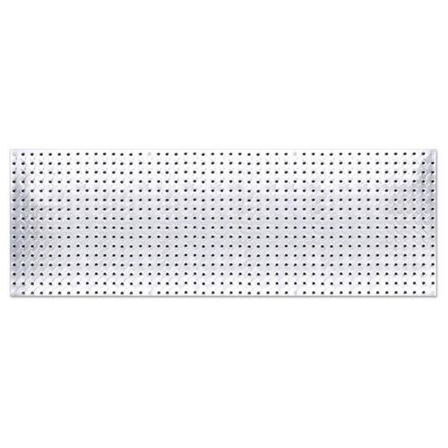 Knape & Vogt 0204-1648 0204-1648 16" x 48" Steel Pegboard Heavyweight - Platinum