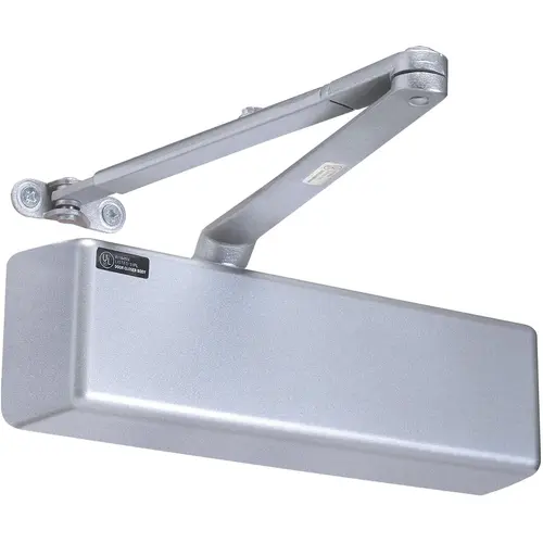 12916 BC PA SN1 COV AL Adjustable 1-6 Door Closer - Aluminum