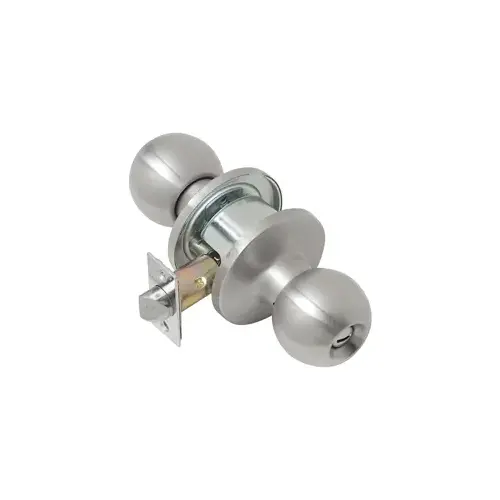 KT2176EMP 32D ADJ T CS Empire Privacy - Satin Stainless Steel