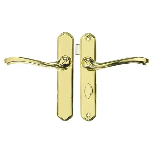 Wright Products VCA112PB VCA112PB Castellan Door Latch - Polished Brass